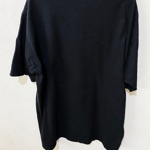 VINTAGE jazz tie print single stitch tee shirt XL - Picture 5 of 8